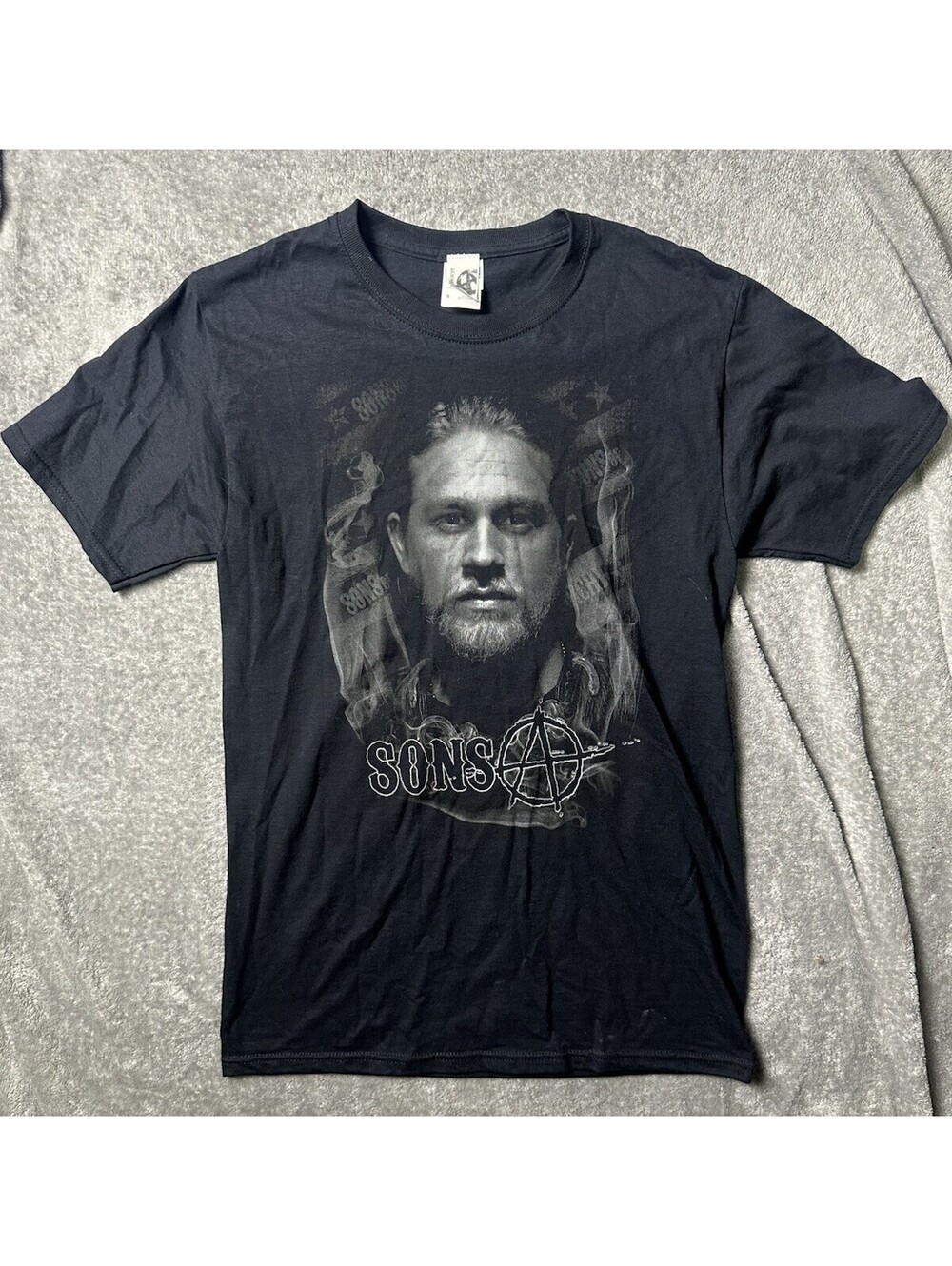 2015 Sons of Anarchy Jax Teller T Shirt Mens S SOA Reaper TV Show Biker Tee